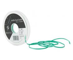 3501 Berisfords 3 mm periquito 675 10,5 x 10,5 1,3 cm de doble cara de polietileno cinta de raso, periquito