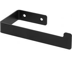 DEANTE MOKKO ADM_N211 - Portarrollos de Papel higiÃ©nico, Color Negro