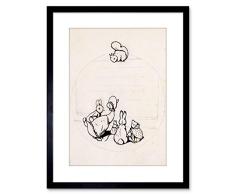 Wee Blue Coo Helen Beatrix Potter - Cuadro de Pared con Marco de Peter Rabbit