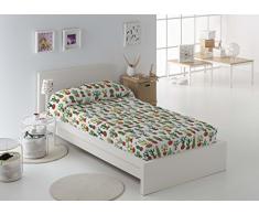 Martina Home Sonora EdredÃ³n Ajustable, Cama 90 cm, AlgodÃ³n-PoliÃ©ster, Multicolor, Individual