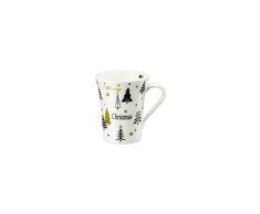 Hutschenreuther My Christmas Mug Merry Little Christm 02048-727431-15505 - Taza con asa, multicolor