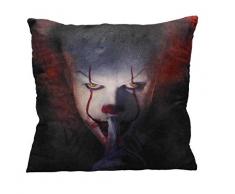 sd merchandaising Cojin Pennywise Shut Up Square Cushion It (2017) Official Merchandising Referencia DD Textiles del hogar Unisex Adulto, Multicolor (Multicolor), Ãºnica