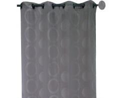HomeMaison HM698854529 - Cortina de paneles, color gris
