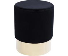 Kare Taburete Cherry, Negro, 42 x 35 x 35 cm, poliéster