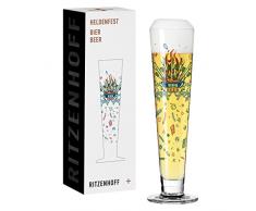 RITZENHOFF 1011014 - Vaso de cerveza (330 ml, serie Herodenfest, diseÃ±o nÂº 14, barbacoa y cerveza, redondo, multicolor, fabricado en Alemania, cobre, azul, rojo, verde, etc.)
