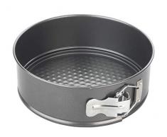 Chef Aid Molde para tartas antiadherente con forma desmontable, sistema de liberaciÃ³n rÃ¡pida para su molde para tartas, 19 cms de diÃ¡metro interno, 20,5 de diÃ¡metro externo con cierre incluido