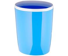 Spirella Papelera Lemon 5L Blue 1210189, Blanco, Estandar