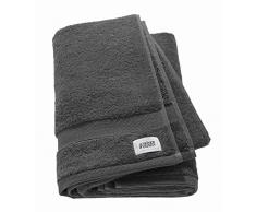 SchÃ¶ner Wohnen Toallas de Ducha, algodÃ³n, Antracita, 36Â x 28Â cm