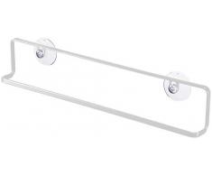 Yamazaki Tower - Toallero con ventosas, Color Blanco