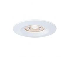 Paulmann 94298 Nova LED (Redondo, rÃ­gido) Foco empotrable para Techo (4 W, Aluminio, 2700 K), Color Blanco Mate