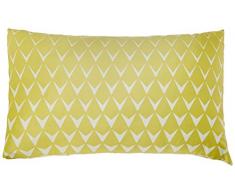 Esprit 100059 - 102 fr-004 Mina de Almohada de algodón/satén Amarillo 75 x 50 cm
