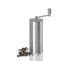 Ad Hoc Progrind Steel Pepper Grinder Acero Inoxidable - Molinillo de Pimienta y Sal (Pepper Grinder, AcrÃlico, Acero Inoxidable, Cerámico, Pimienta, Sal, Acero Inoxidable, Alemania)