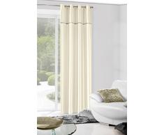 eurof irany ZAS/tiara3/K Cortina, plástico, Beige, 140 x 250 x 0,3 cm