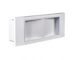 BEGHELLI - Lámpara de Emergencia LED, Color Blanco, estándar