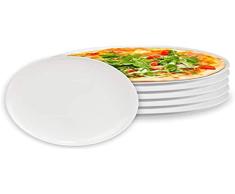 Arcoroc ARC Solutions - Vajilla, Vidrio opalino, Blanco, Pizza