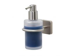 Tiger Onu Dispensador de Jabón, Acero Inoxidable Cepillado, 7,7x15x11 cm