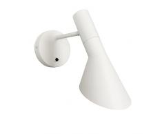 BÂ·LED BARCELONA LED BarcelonaLED Aplique de Pared Moderno NÃ³rdico con Interruptor LÃ¡mpara de Lectura DiseÃ±o Elegante Orientable Casquillo E27 Blanco para Dormitorio SalÃ³n