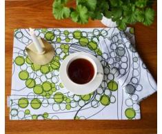 Born in Sweden Mantel Individual Suecia Desde Arriba archip/Bosque