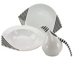 Creatable Spicy - Juego de fuentes y jarra para servir (3 piezas), diseño de gota