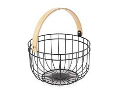 Lacor 61138 Frutero de Varillas Redondo, Hierro, Acero