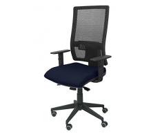 Piqueras Y Crespo (PIQU7) Silla Horna Bali Azul Marino sin cabecero Oficina, Talla Unica
