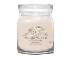 Yankee Candle Vela perfumada Signature | Vela en tarro mediano Ocean Air con doble mecha, mezcla de cera de soja larga combustiÃ³n, regalo perfecto para mujeres