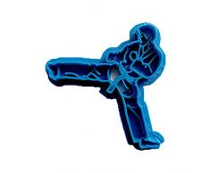 Cuticuter Deporte Karate 1 Cortador de Galletas, Azul, 8x7x1.5 cm