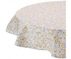 Nydel EU569086413 - Mantel Redondo, 160 cm, Color Gris