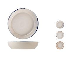 H&H Artisanal - Plato hondo de Stoneware, varios colores, 20 cm, calidad artesanal