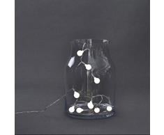 House Doctor Globo de cadena con 15 luces LED, 170 x 16 cm