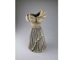 AM DESIGN Cazuela, Fibra de Vidrio, Gris, 22x25x50 cm