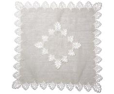Plauener Spitze 3086L_11 Nizza - Tapete, diseño bordado
