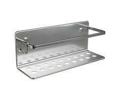 Tatay Estante de Ducha Rectangular Moon, 100% Inoxidable, de Aluminio, Diseño Minimalista, 10 Años de GarantÃa, Medidas 30 x 10 x 12 cm