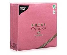 PAPSTAR Servilletas, PaÃ±o, Rosa, 7.8 x 20 x 20 cm