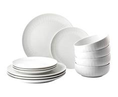 Arzberg Joyn GK - Vajilla (12 piezas), color blanco