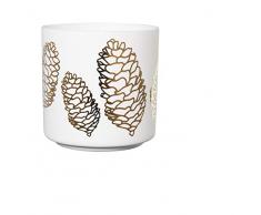 ASA Xmas Portavelas, Blanco, 8,8 cm