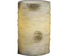 Star 063Â âÂ 51Â Wax vela LED Cera Color Blanco 7,5Â x 12,5Â cm