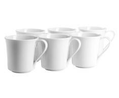 Mäser Domestic Professional Space - Juego de tazas de café, 6 unidades, 32 cl