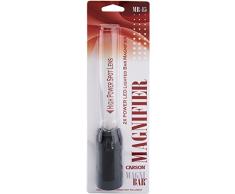 Carson MagniBar Lupa Tipo Barra, aumento de 2x, luz LED y lente spot de 12x
