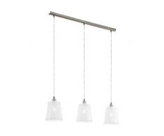 EGLO HAMBLETON lámpara colgante, 60 W, níquel mate