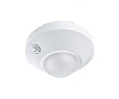 Ledvance - Lámpara a pilas (policarbonato, 1,7 W), Ceiling blanco