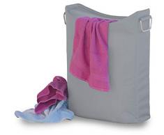 My Home Cesta para Colada, Gris Claro, ca. 50 x 29 x H58/65