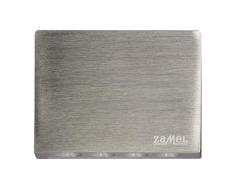 Zamel Ledix - Aplique de pared LED, metal, acero