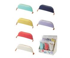 Punilabo Display - Bandejas de Silicona para bolígrafos, 12 Unidades, Multicolor, Talla única