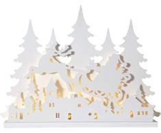 Star Candelabro para Ventana, Blanco