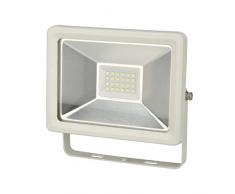 Foco LED, 20Â W, 1600Â lÃºmenes, IP65, color blanco