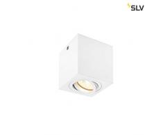 SLV triledo Single, Indoor techo (, qpar51, color blanco, Max 10 W Lámpara, aluminio, 0 W
