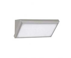 V-TAC Lámpara LED de Pared 12 W, 600 LM luz Tenue 110° Forma Rectangular Exterior IP65