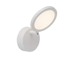 Brilliant G71510/05 Spot - Perchero de pared, metal y plástico, color blanco