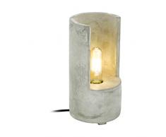 EGLO 49111 Lámpara de mesa, 60 W, gris